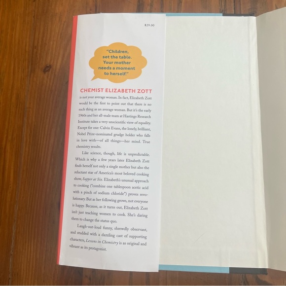 Lessons in Chemistry Book Hardcover by Bonnie Garmus - Picture 4 of 11